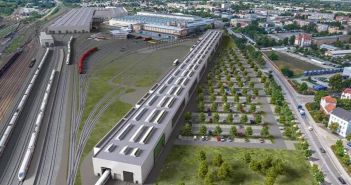 Modernes ICE-4-Instandhaltungswerk Cottbus bis 2024 dank Partnerschaftsmodell Schiene (Foto: LOGSOL GmbH)