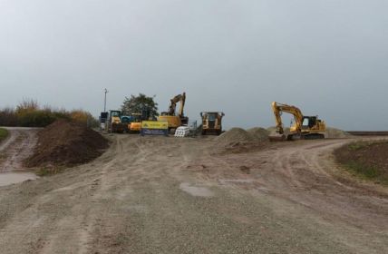 Vier Nordex N163-Anlagen liefern saubere Energie für 15000 (Foto: Energiequelle GmbH)